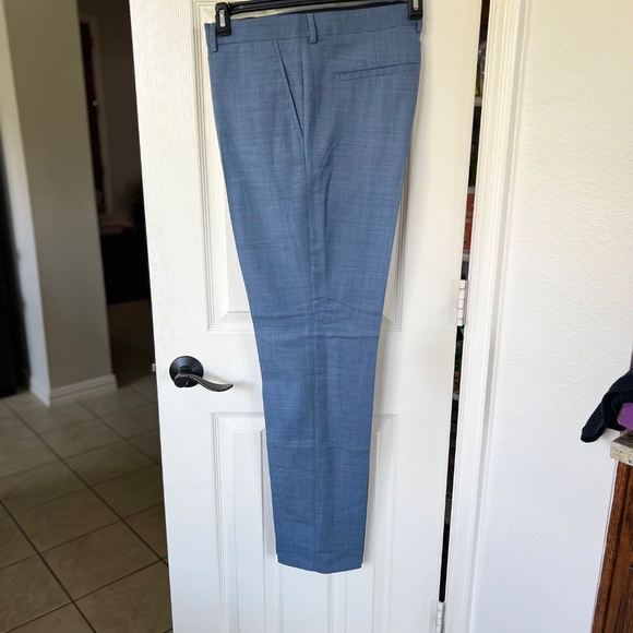 The Kooples Blue Regular Fit Slim-Fit Pants - Picture 6 of 9